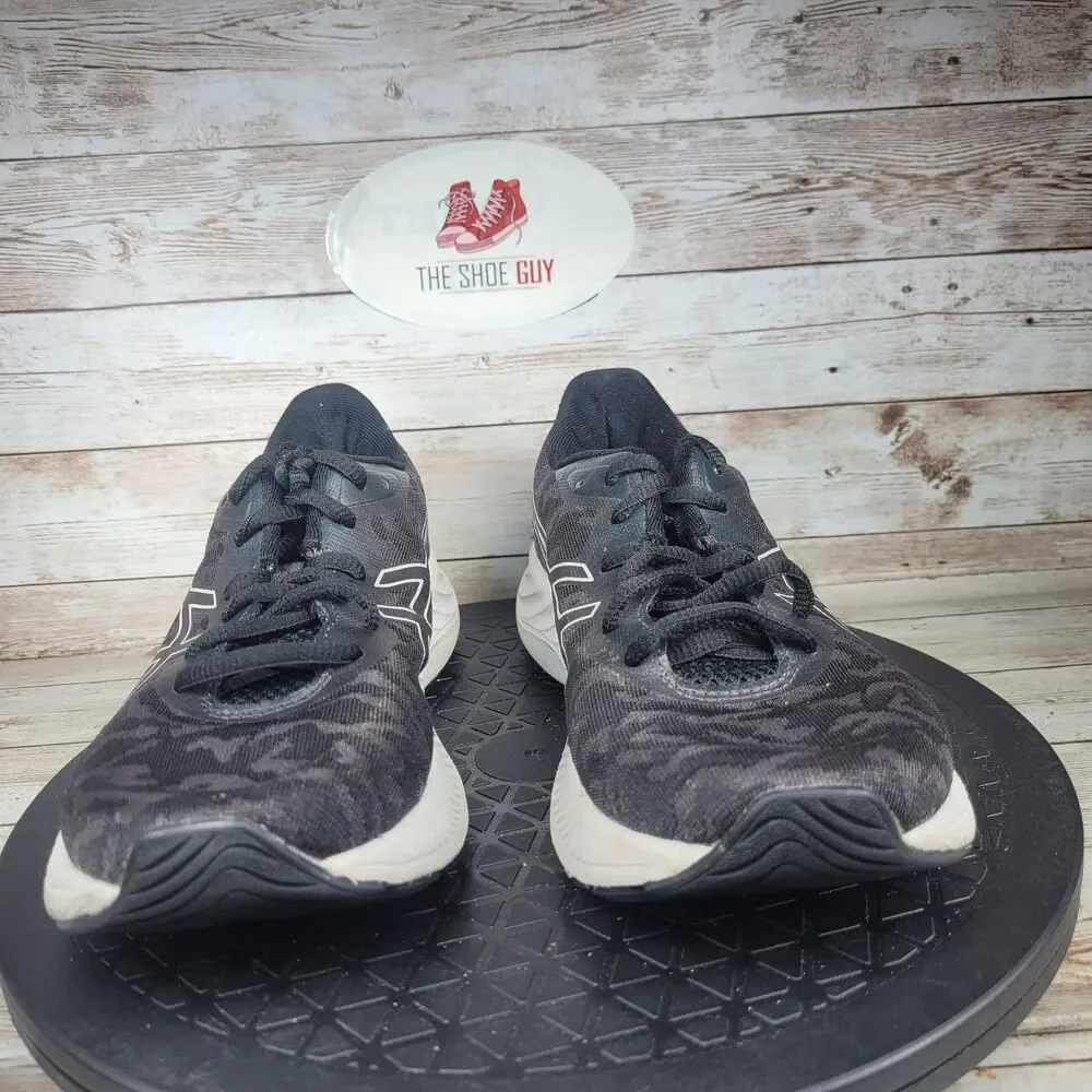 ASICS Gel-Excite 8 Women's Size 6.5 Black Purple running shoes